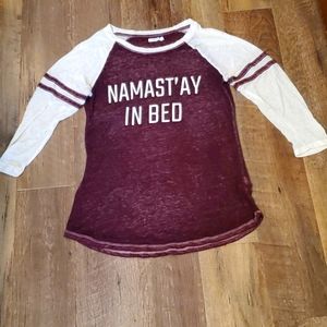 Maurices ultra thin sheer tee.